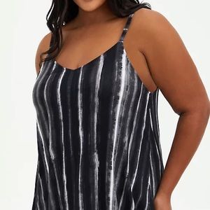 Stripe Wash Swing Cami